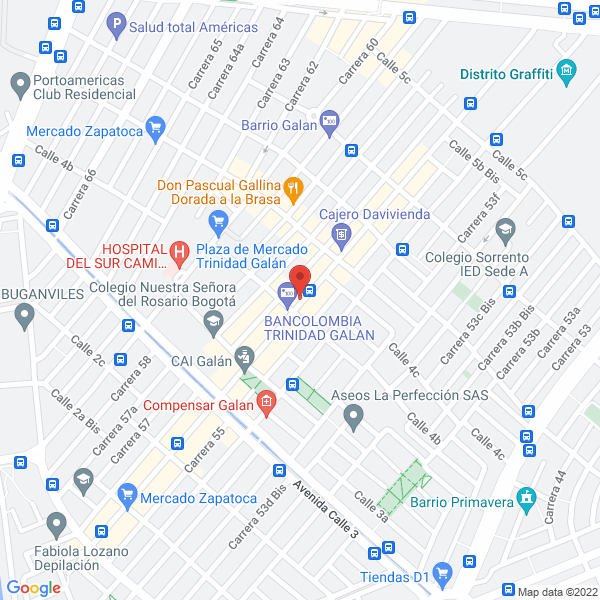 Mapa de Ginna Paola Alarcón Montaño