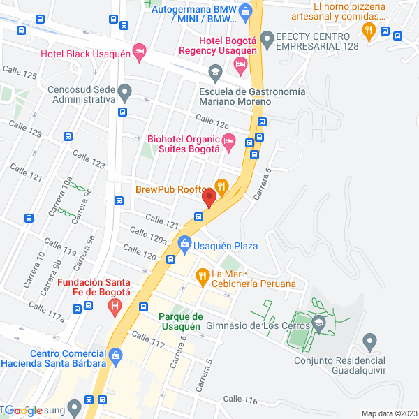 Mapa de Corporación Para La Gestión Integral Del Desarrollo Empresarial Corpogestión