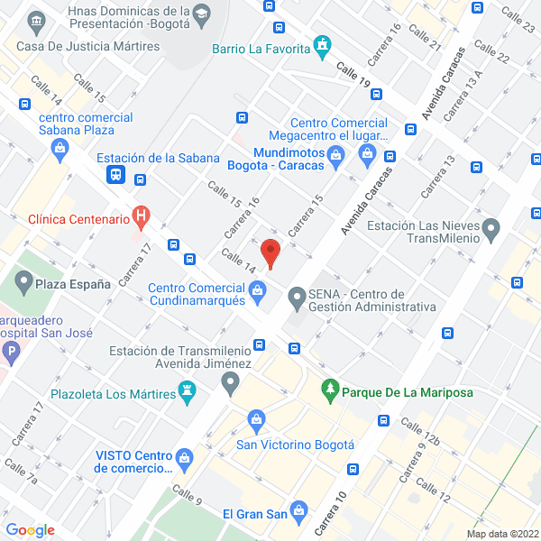 Mapa de Motos Y Rines Mateorejuela