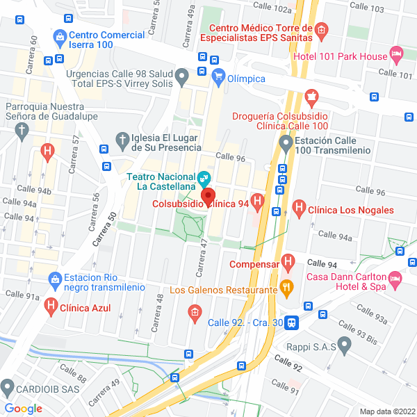 Mapa de Inversiones Chaluja Ltda.