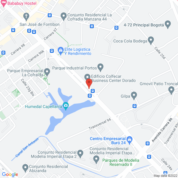 Mapa de Econta S.A.