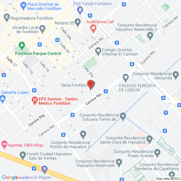 Mapa de Supermóvil Ltda.