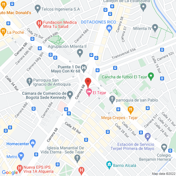 Mapa de Luis Fredy Albarracín Poveda