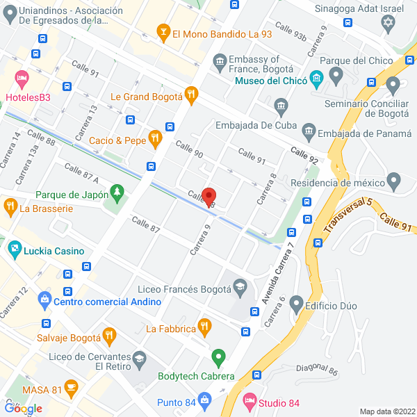 Mapa de Ulmeco Ltda.