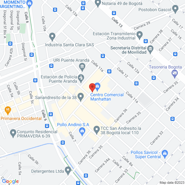 Mapa de J.B. Perfumería