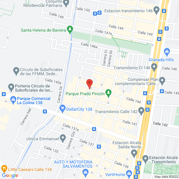 Mapa de Miscelanea The Class Del Parque