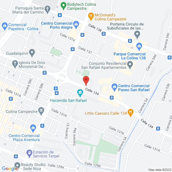 Mapa de Volrisk Consultores Actuariales S.A.S.