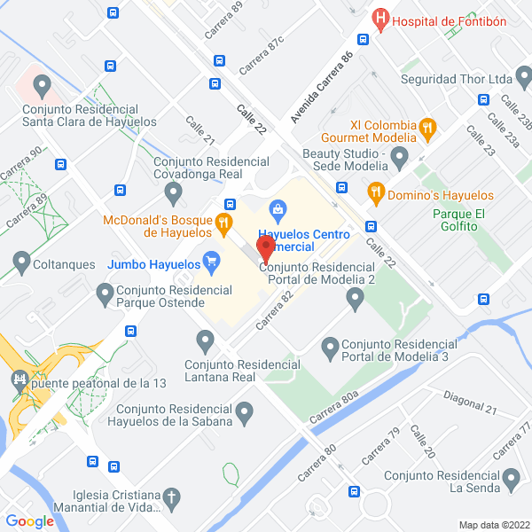 Mapa de Asefinanzas S.A.S.