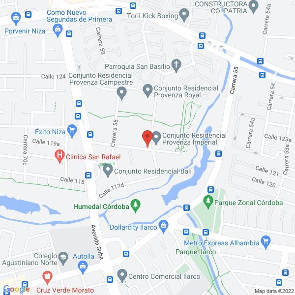 Mapa de Cancaza S.A.S.