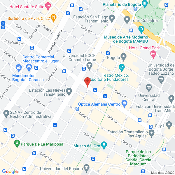 Mapa de S.V.I. Precisionlab Ltda.