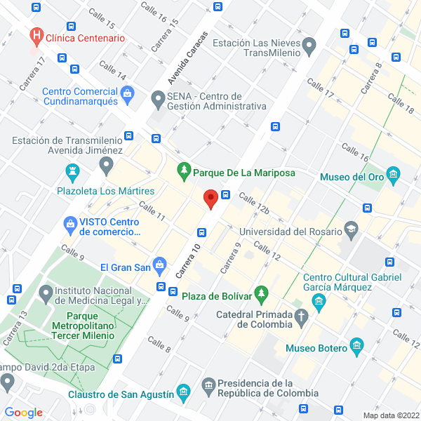 Mapa de Orgatex