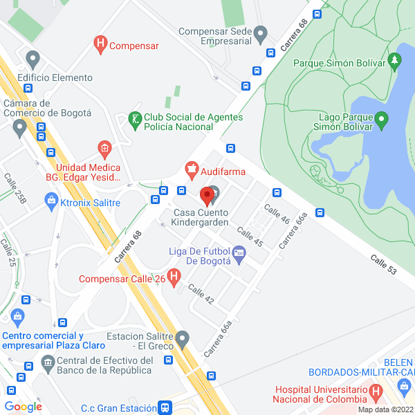 Mapa de Serguardas Ltda.