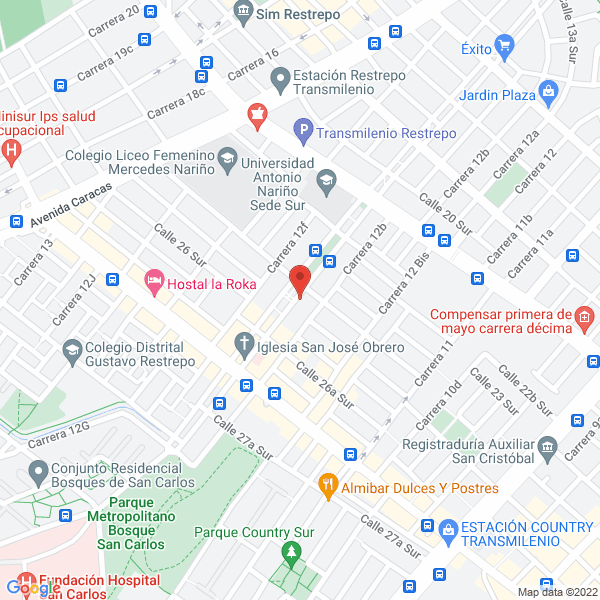 Mapa de Danseplast S.A.S.