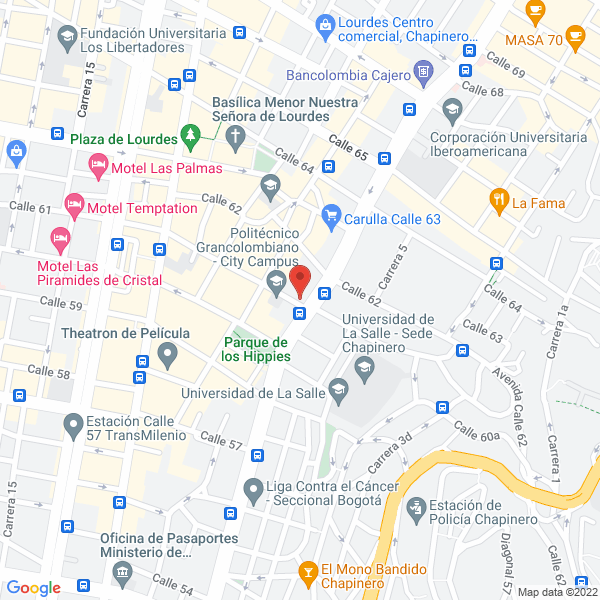 Mapa de Gt & T. Ingeniería S.A.S.