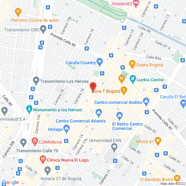 Mapa de New Concept Marketing Consulting S.A.S