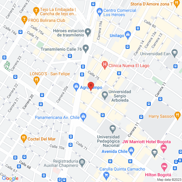 Mapa de Inversiones Inma Ltda