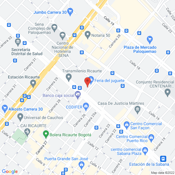 Mapa de Technical Instruments S.A.S.