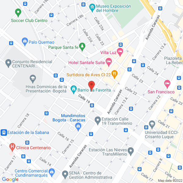 Mapa de Sociedad Foamec S.A.S.