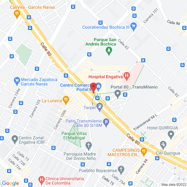 Mapa de Representaciones Kobalto S.A.