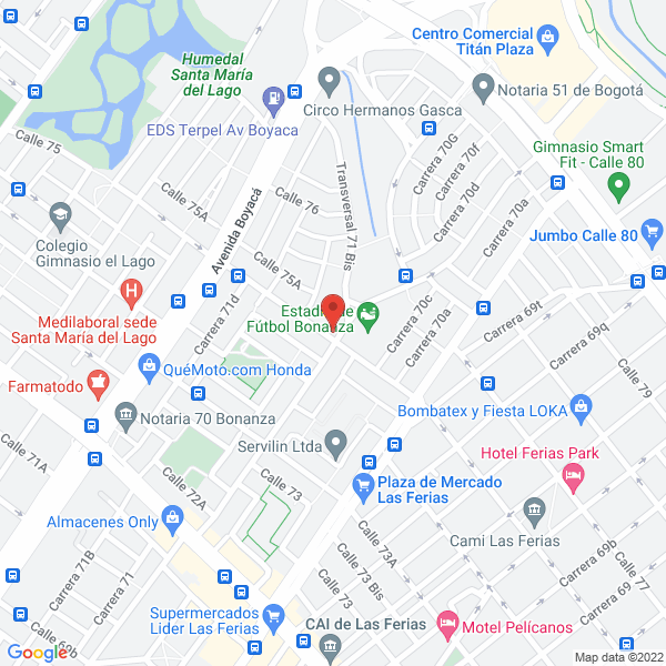 Mapa de A & L Comunicaciones