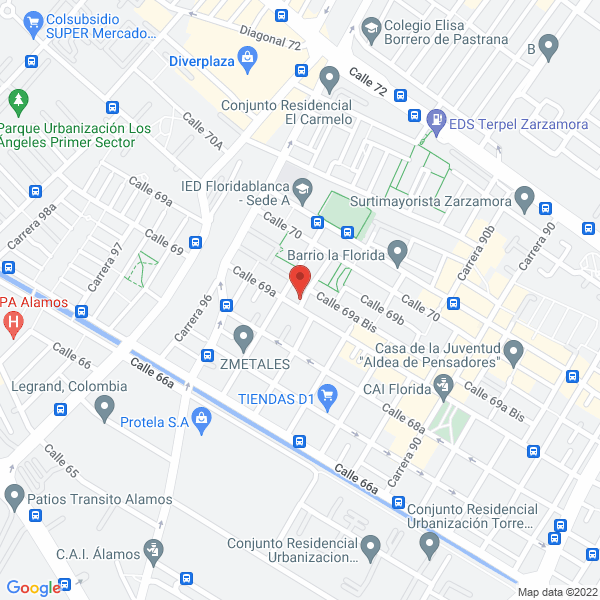 Mapa de Mo-Ri Distribuciones Ltda.