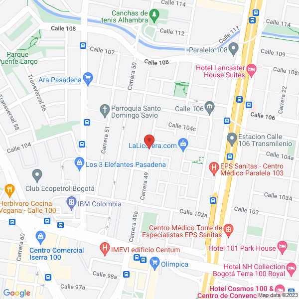Mapa de Itineris Gestion De Infraestructura S.A.S.
