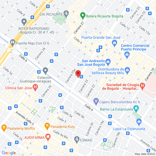 Mapa de Tracto Embragues