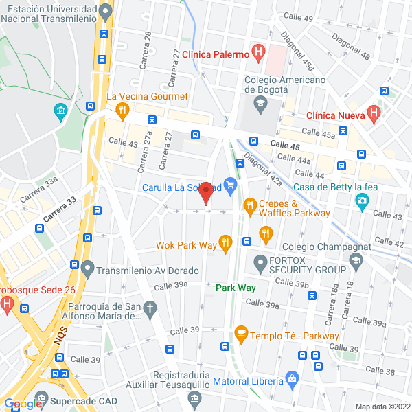 Mapa de Fundación Actuemos De Edgardo Román