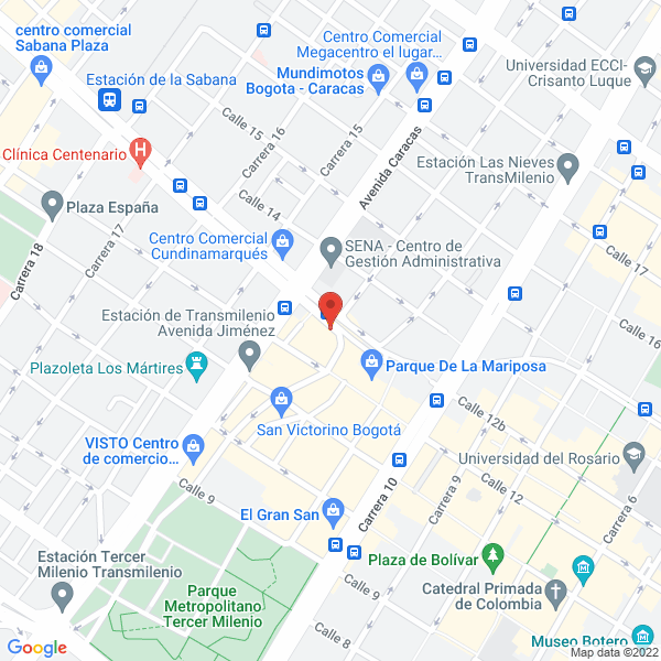 Mapa de Importadora Delta S.A.