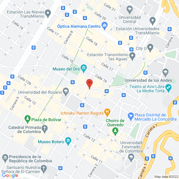 Mapa de G.A.G Gems Esmerald Ltda. Ci.