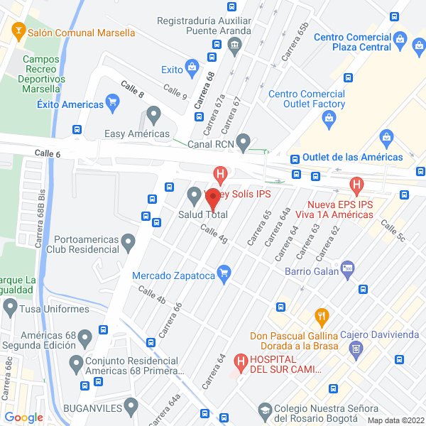 Mapa de Colecciones Culturales Ltda