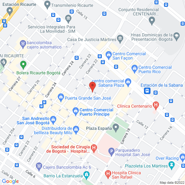 Mapa de Lito Plegadiza Ltda.
