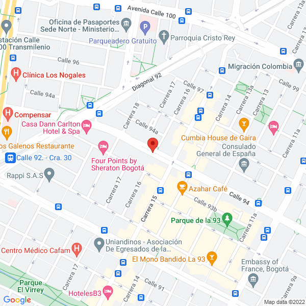 Mapa de Tropicafe S.A.