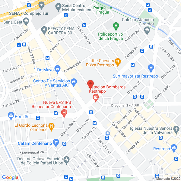 Mapa de Beca Herrajes Y Soluciones S.A.S.
