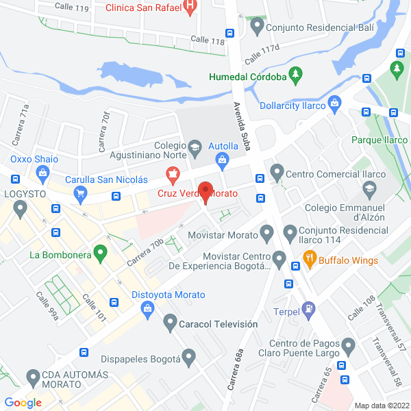 Mapa de Electrofisiatría S.A.S.