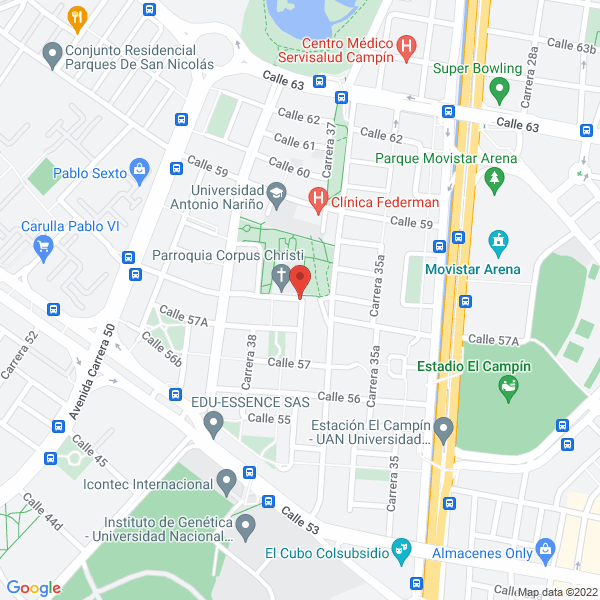 Mapa de Ipservices Ltda