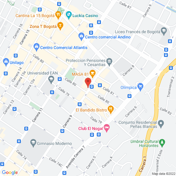 Mapa de Suma Social Consultores S.A.S.
