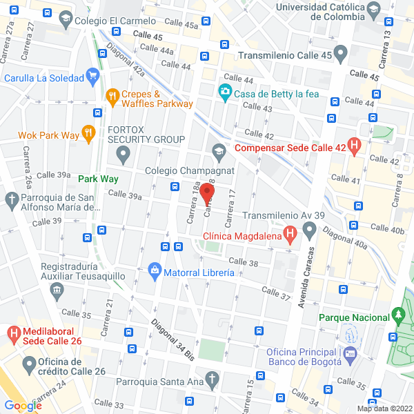 Mapa de Cadena Super S.A.