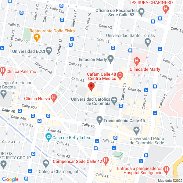 Mapa de Unitintas Ltda.