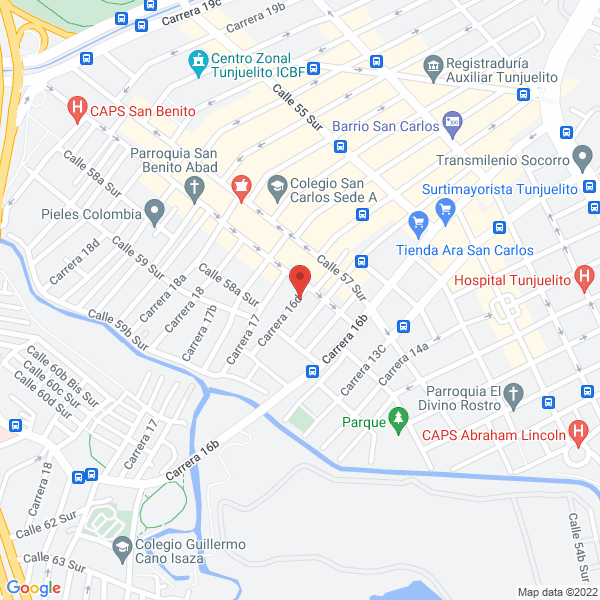 Mapa de Mascotas De Colombia Ltda.