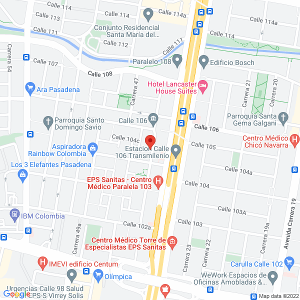 Mapa de Calvo Y Cia Inmobiliaria
