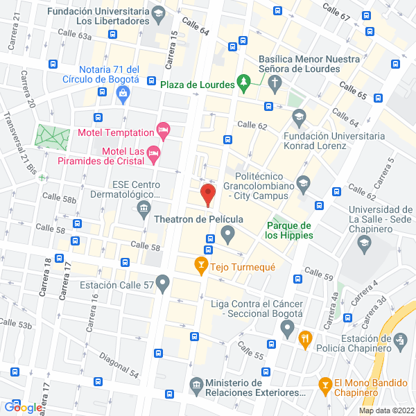 Mapa de Sisdec Y Cía. Ltda.