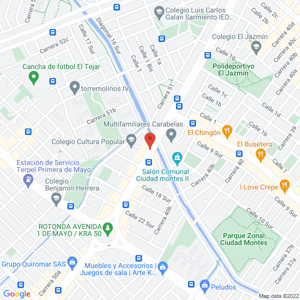 Mapa de Cocibaños Integrales