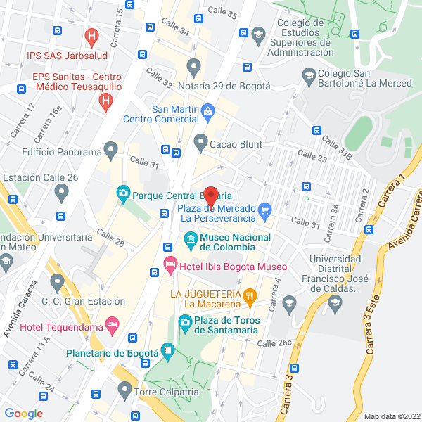 Mapa de Bareño & Cía