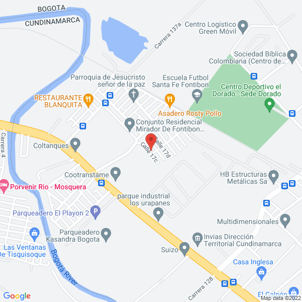 Mapa de Representaciones On-Pack Ltda