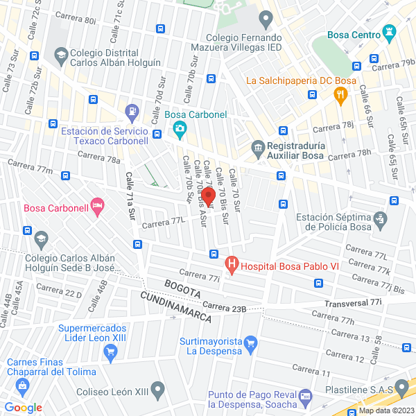 Mapa de Andrés Fabián Ramírez Garzón