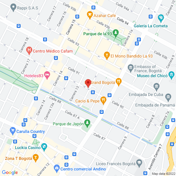 Mapa de Progressive Supplies S.A.S.