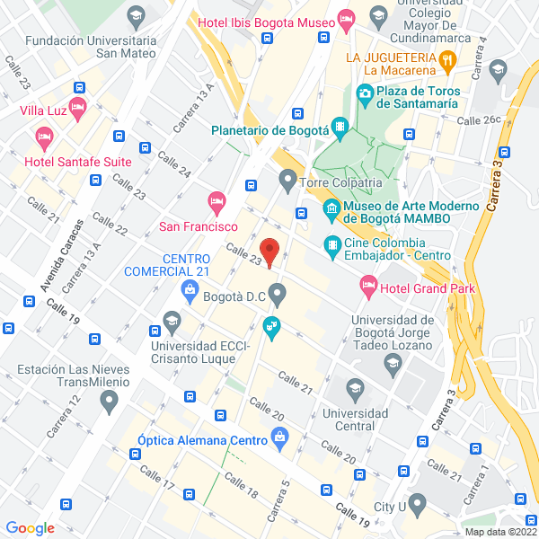 Mapa de Partinsumos S.A.S.