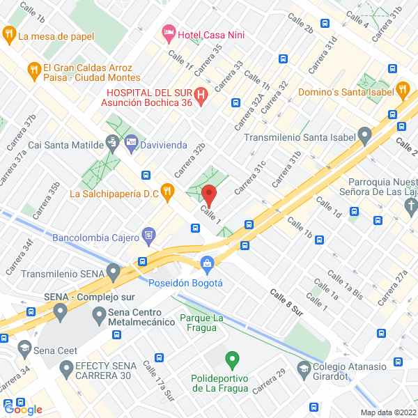 Mapa de Gimnasio Talentos