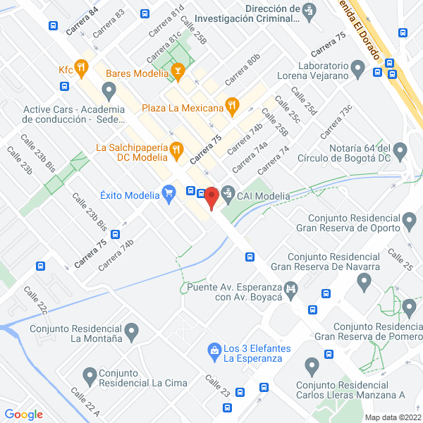 Mapa de Tecnigrup S.A.S.